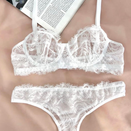 ELYRE BEYAZ DANTEL TAKIM